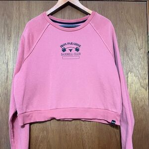 Cropped sweatshirt